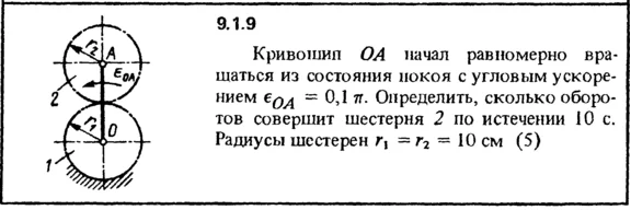 Solution 9.1.9 of the collection Kep OE 1989
