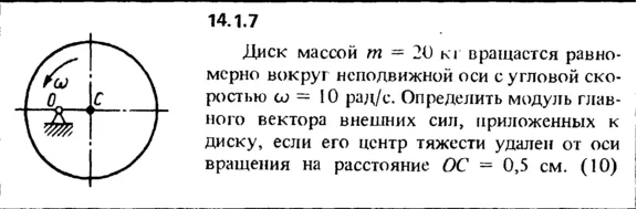 Решение задачи 14.1.7 из сборника Кепе О.Е. 1989 года