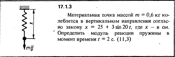 Решение задачи 17.1.3 из сборника Кепе О.Е. 1989 года