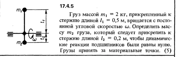 Task 17.4.5 of the collection (Reshebnik) Kep OE 1989