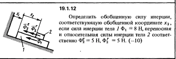 Decision 19.1.12  of the collection (Reshebnik) Kep OE