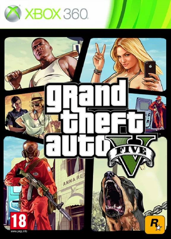 GTA 5 + MINECRAFT + CASTLEVANIA +6 games (General X360)