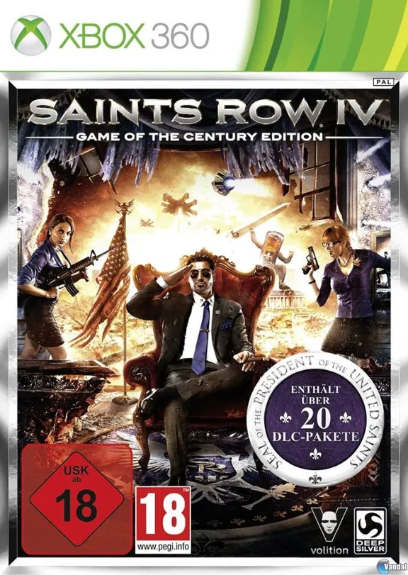 Saints Row 4 + Supreme commander 2+1 (Xbox 360)Shared
