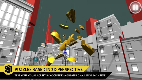 PERFECT ANGLE The puzzle game based on optical illusion