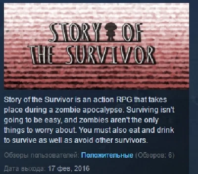 Story Of the Survivor STEAM KEY REGION FREE GLOBAL