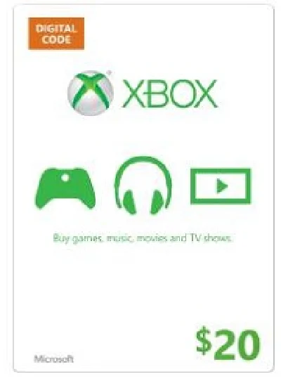 Xbox LIVE карта оплаты 20$ USA + Big Discounts