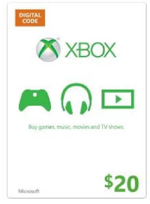 Xbox LIVE карта оплаты 20$ USA + Big Discounts