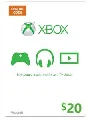 Xbox LIVE карта оплаты 20$ USA + Big Discounts