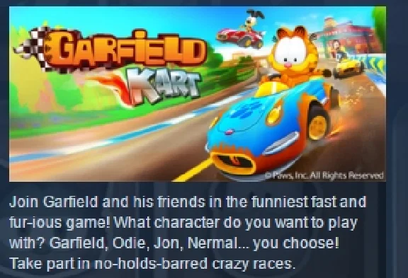 Garfield Kart 💎 STEAM KEY REGION FREE GLOBAL