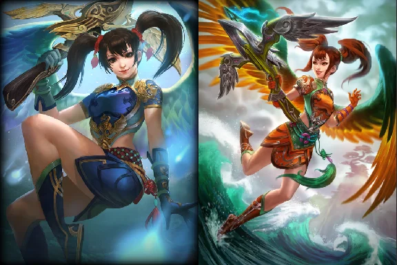 SMITE Jing Wei + Reborn skin Region Free