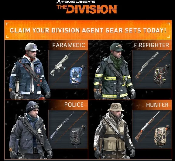 Экипировка Tom Clancys The Division XBOX ONE US REGION