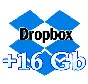Upgrade Dropbox account on +16 Gb free space Dropboks