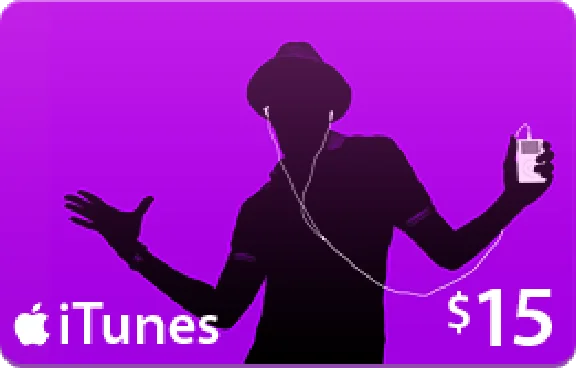 iTUNES GIFT CARD - $15 - (USA/SCAN) DISCOUNTS
