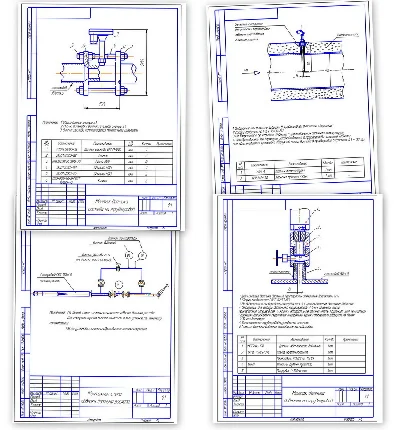 Production and installation of process piping