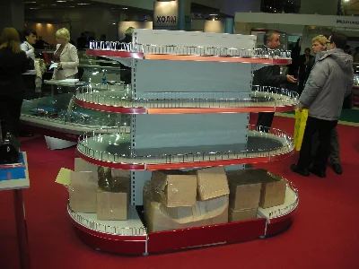 3D модели стеллажей РУСЬ AutoCAD