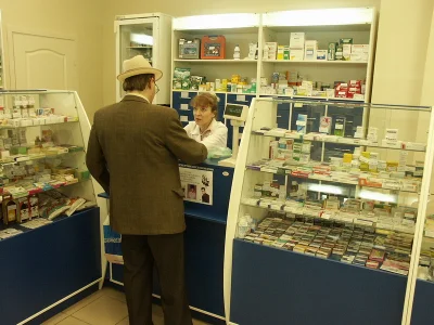 3D модели торговой мебели для аптеки AutoCAD