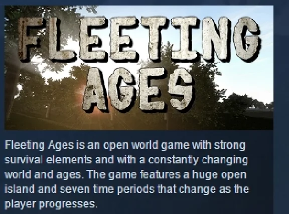 Fleeting Ages STEAM KEY REGION FREE GLOBAL