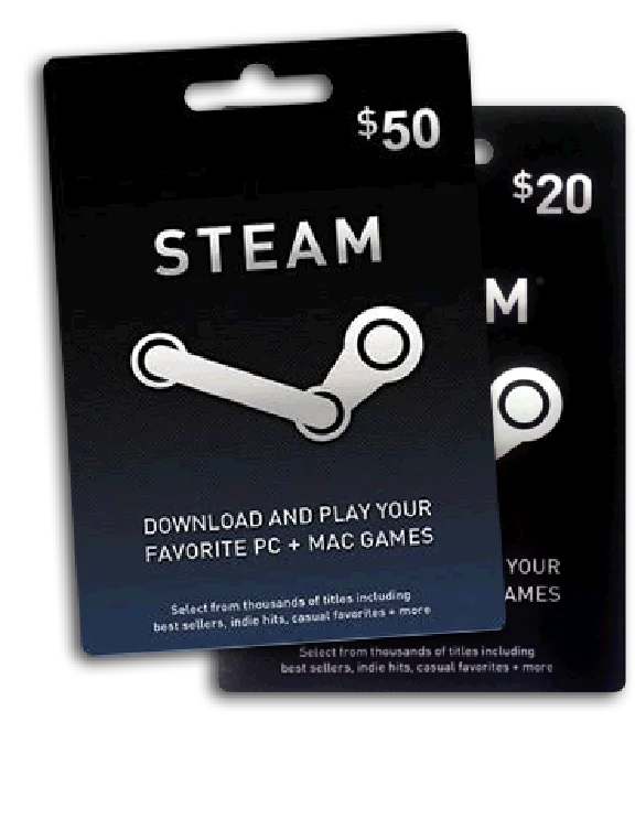 Steam Wallet Code 5,10,20,25,50,100 EUR