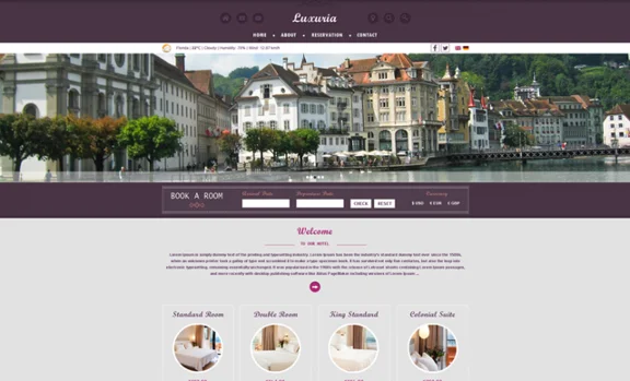 Solidres - Template Luxuria