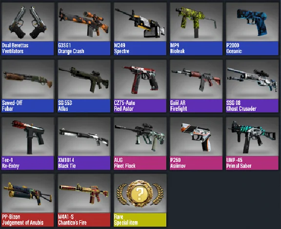 Random CS:GO weapon from Chroma 3 case +Sales