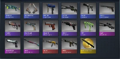 Random CS:GO weapon from Wildfire case +Sales