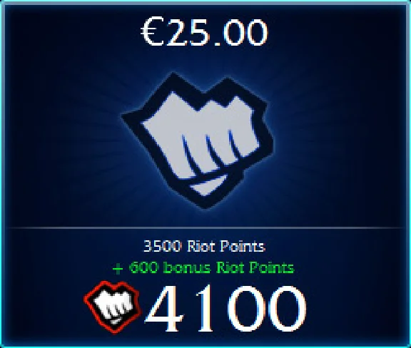 League of Legends (EU) - Riot Points