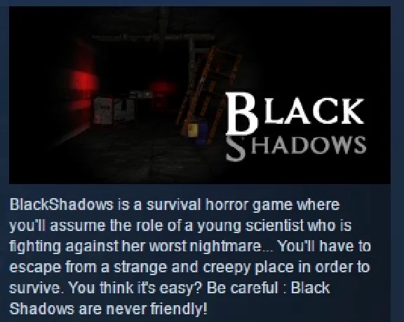 BlackShadows STEAM KEY REGION FREE GLOBAL