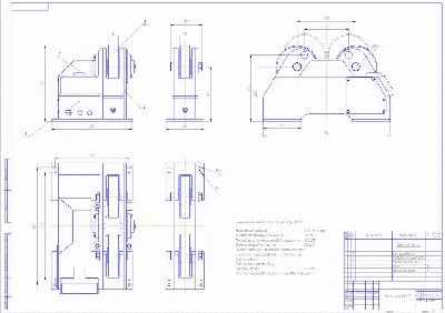 The drawing of roller OBY 1 (single + drive)