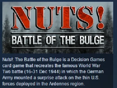 Nuts!: The Battle of the Bulge 💎 STEAM KEY REGION FREE
