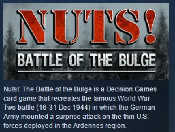 Nuts!: The Battle of the Bulge 💎 STEAM KEY REGION FREE