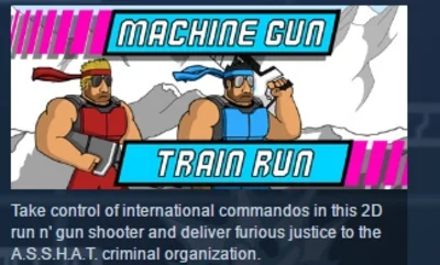 Machine Gun Train Run STEAM KEY REGION FREE GLOBAL