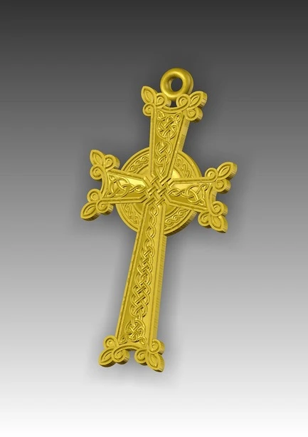 Direct reference to the 3d model  the Armenian cross