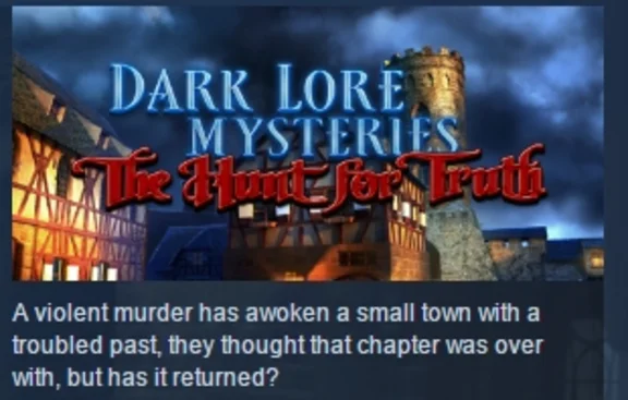 Dark Lore Mysteries The Hunt For Truth STEAM KEY GLOBAL