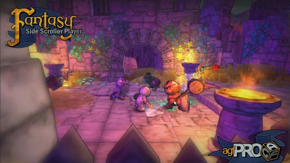 Axis Game Factory&acute;s AGFPRO Fantasy Side-Scroller Player