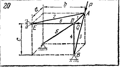 C8 Вариант 20 термех из решебника Яблонский А.А. 1978 г