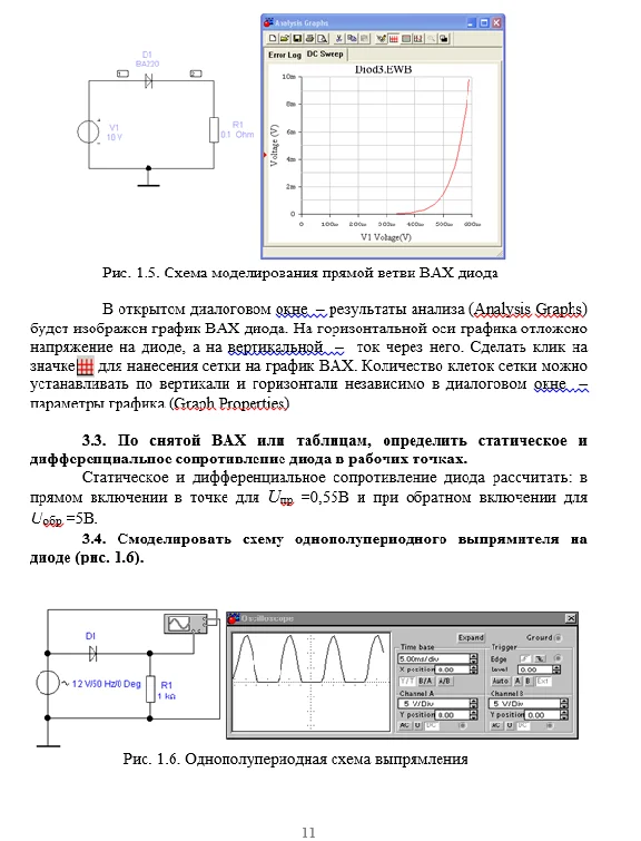 ТИУ Физические основы электроники Лабораторная № 1