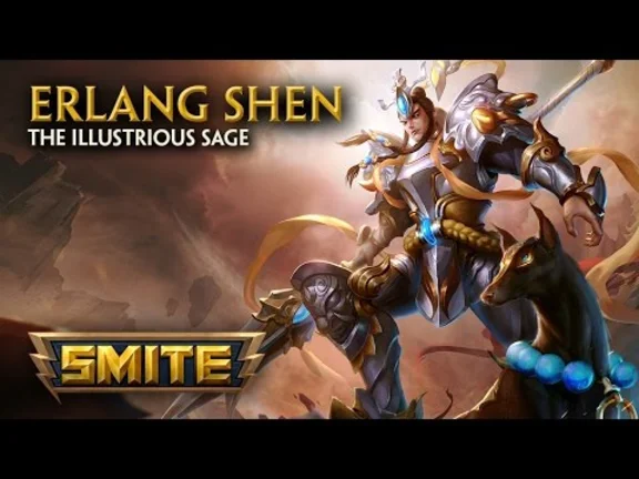 SMITE  Erlang Shen GOD + skin Erlang Shen Illustrious