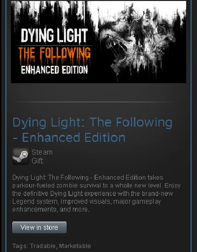Dying Light Enhanced Edition - STEAM Gift - RU+CIS+UA