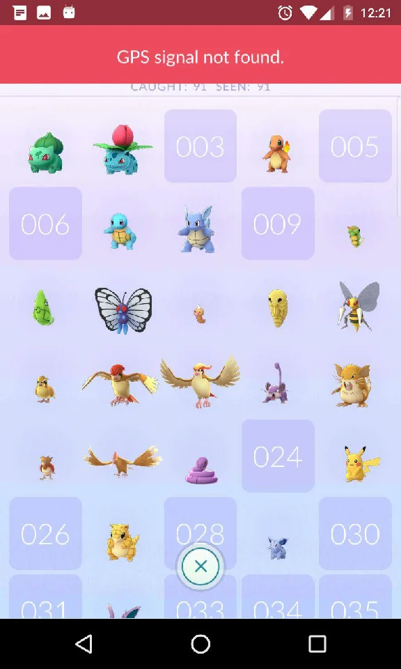 Pokemon GO  25 lvl