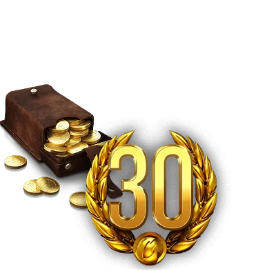 WOT - 2500 золота + 30 дней премиум аккаунта