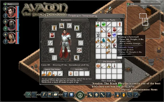 Avadon: The Black Fortress  ( Steam Key / Region Free )
