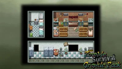 RPG Maker - Zombie Survival Graphic Pack (Steam Key)