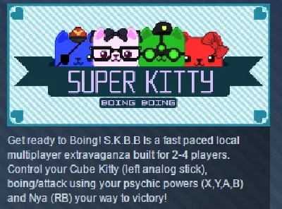 Super Kitty Boing Boing 💎 STEAM KEY REGION FREE GLOBAL