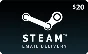20 USD Steam Wallet Gift Cards - Redeem