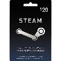 20 USD Steam Wallet Gift Cards - Redeem
