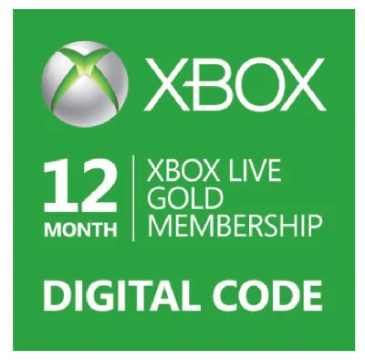 Xbox Live Gold 12 months (all regions + EN)