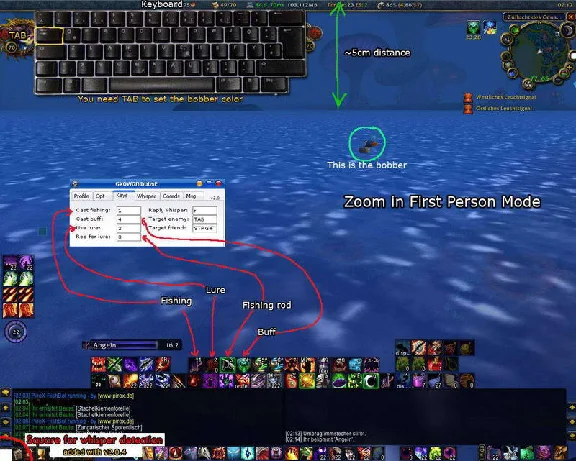 WoW Бот рыбалки (Fishing Bot) новый v2.0.7! от 8.06.09