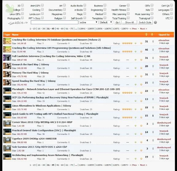 Invites to private torrent tracker Bitspyder.net