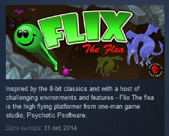 Flix The Flea ( Steam Key / Region Free )