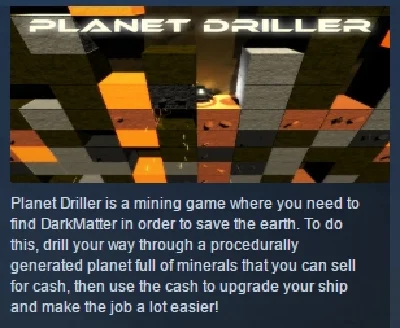 Planet Driller STEAM KEY REGION FREE GLOBAL